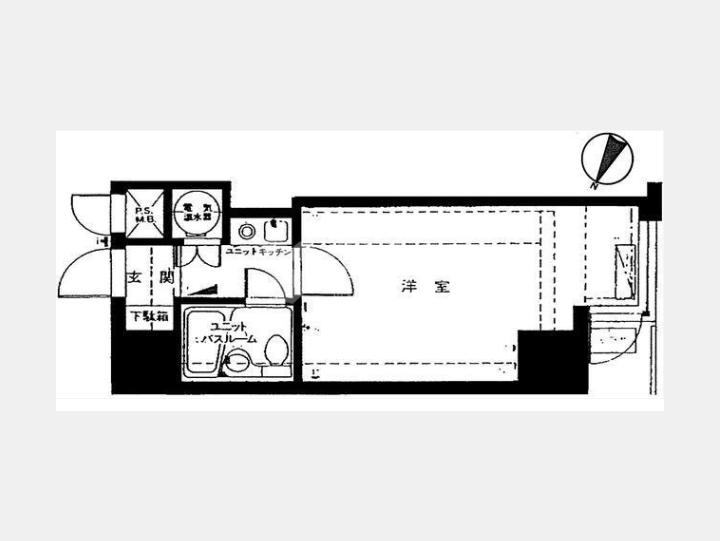 間取図　【セントラル東銀座】