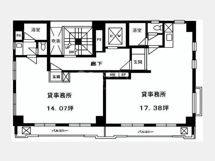 間取図　【ハウスジェントウル】