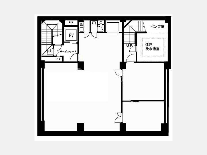 B１F間取り図【パレヤソジマ】