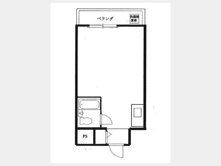 ５０５間取り図【永谷ヒルプラザ六本木】