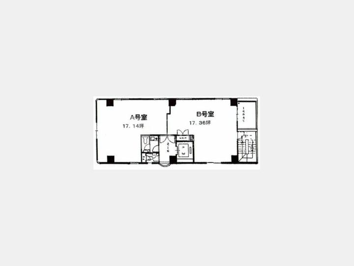 基準階間取り図【志知ビル】