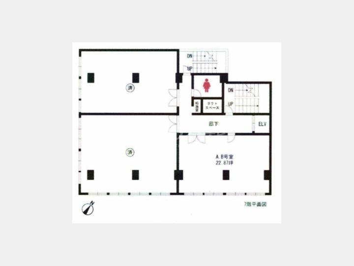 間取り図【東都水ビル】