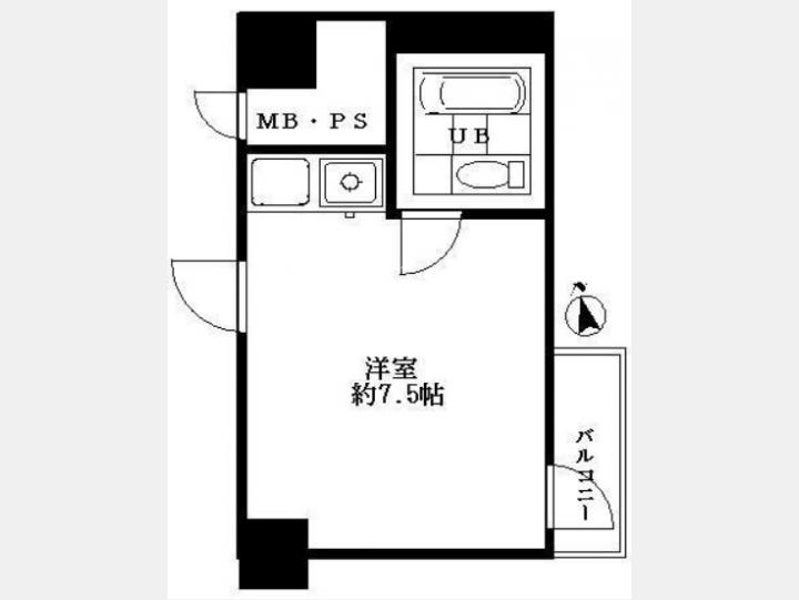 間取り図【サンパレス新宿】