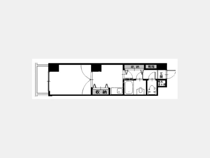 ５０９間取り図【ライオンズマンション池袋】