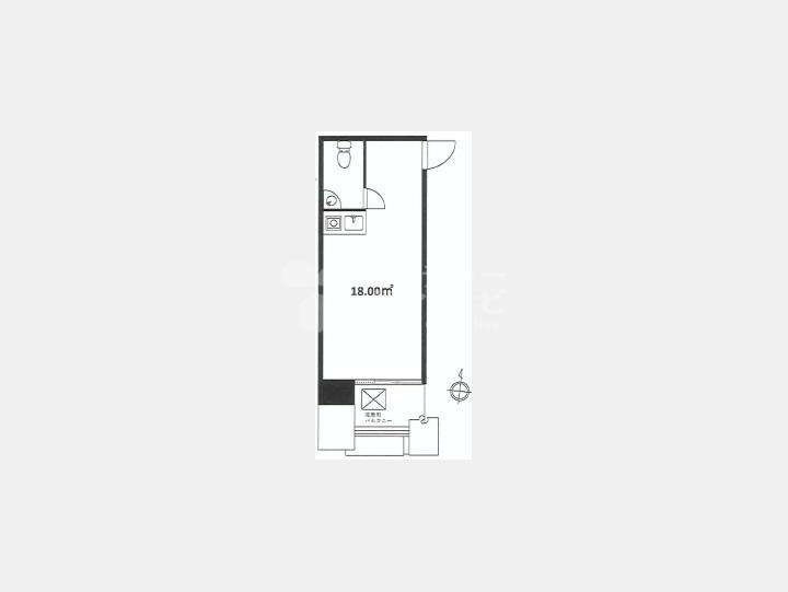 【アクティブ新宿】間取り図