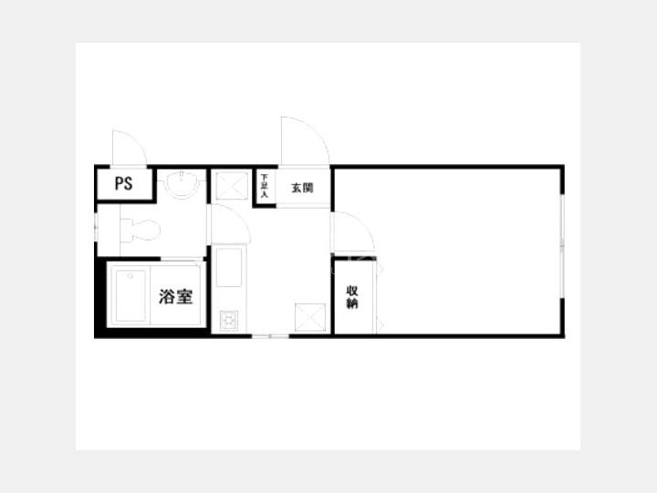 １０１間取り図【Mancy's恵比寿】