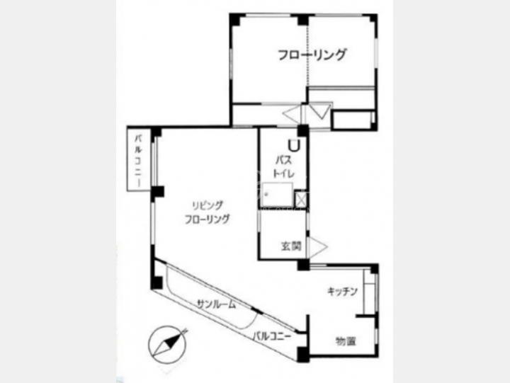 SOHOマンション【第二エイルビル　401号室】