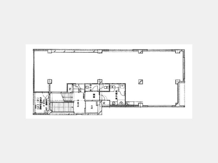 ３F間取り図【山崎西新宿ビル】