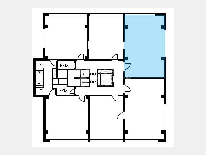 ２０３間取り図【新代々木ビル】