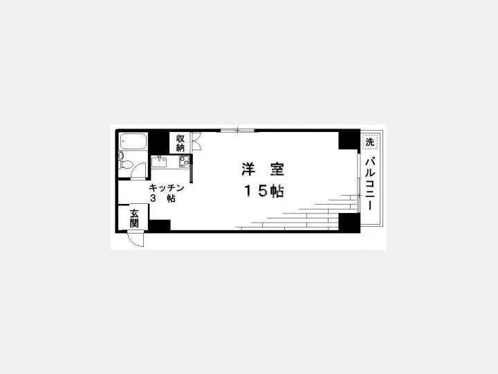 間取り図【サンパークマンション高田馬場】