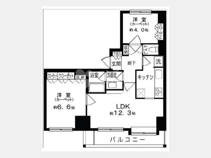 間取り図【シーアイマンション立教前】