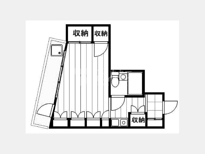 ９０１間取り図【東建シティハイツ池袋】