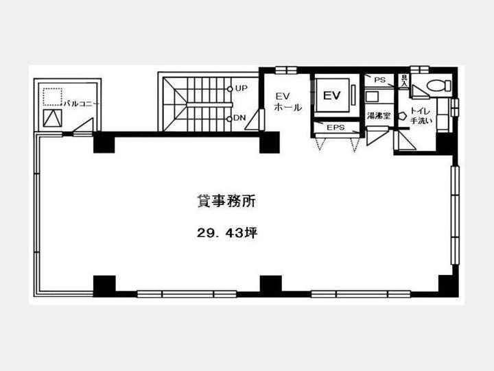 間取図　【ＤＨビル】