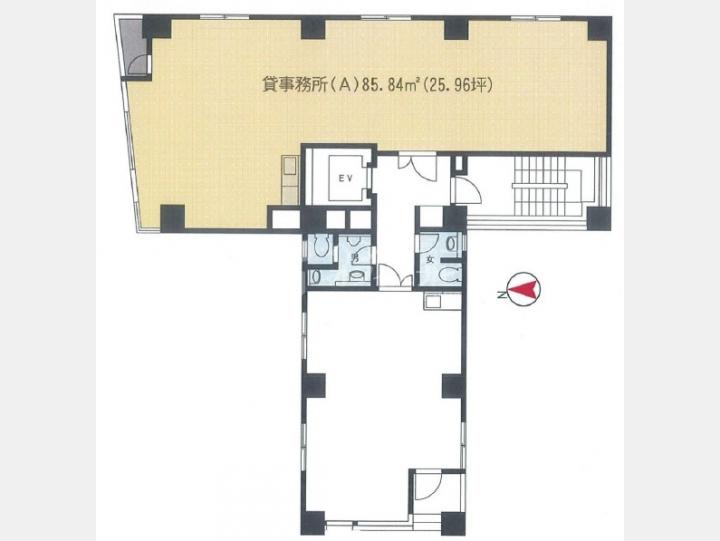 間取図　【サンデンビル】