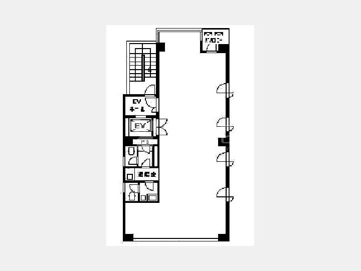 ５F間取り図【友輪ビル】