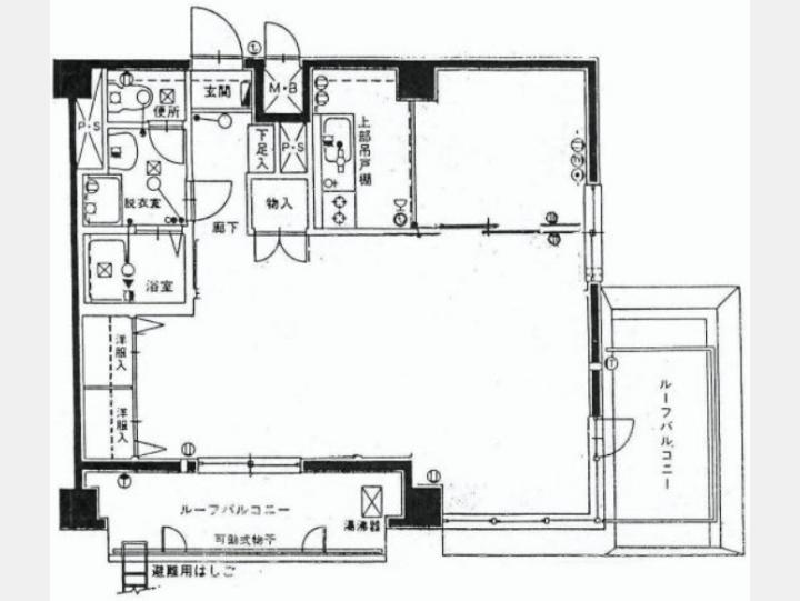 間取り図【中銀新橋マンション】