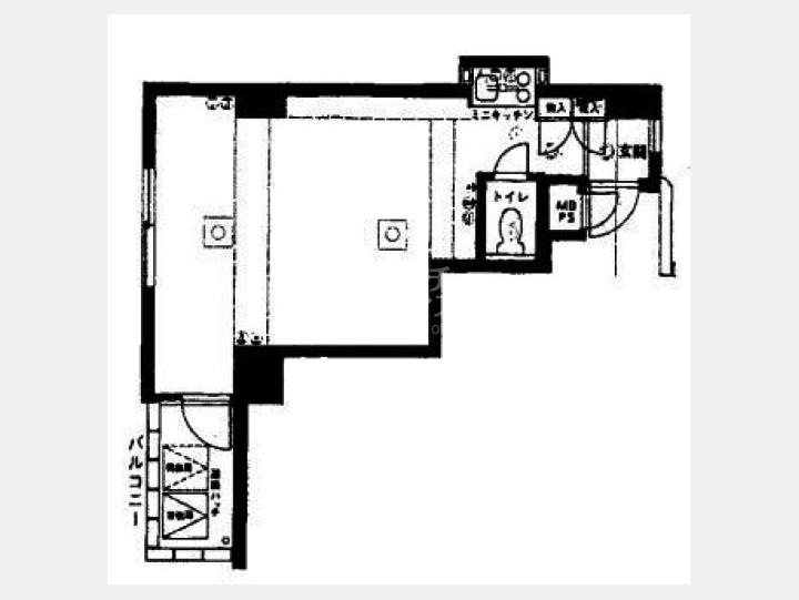 ３F間取り図【オーベル渋谷】