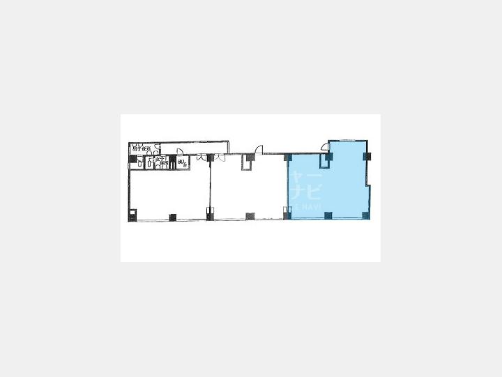 ２０３間取り図【高輪グランドハイツ】