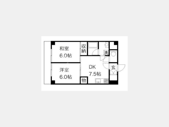 間取り図【ハイツオーエド】