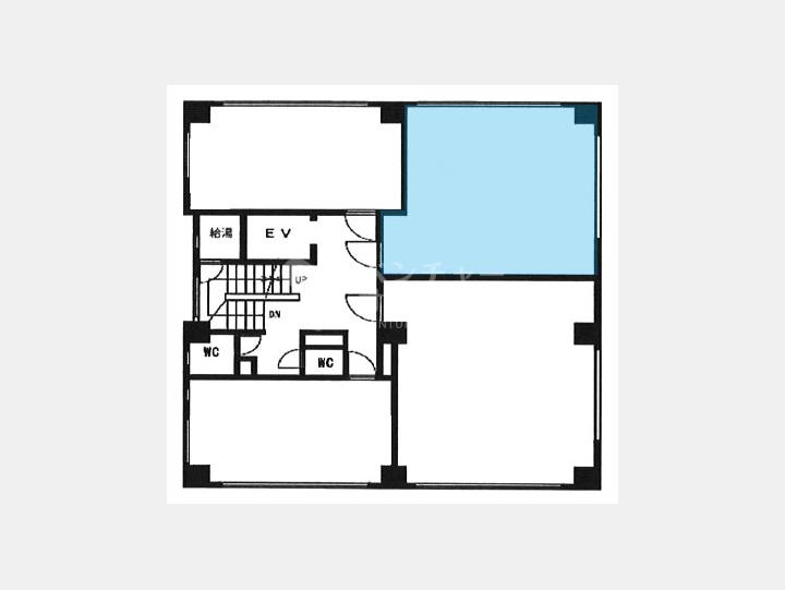 ３０２間取り図【八丁堀ビル】