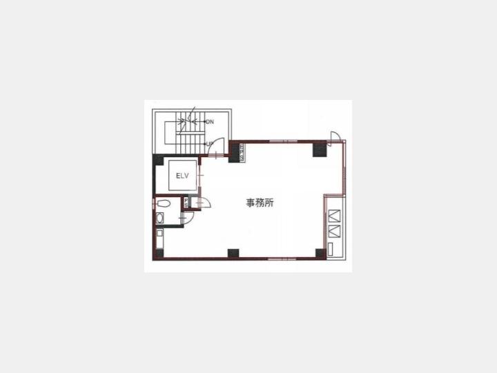 6階間取り図【ルート池袋第二ビル】