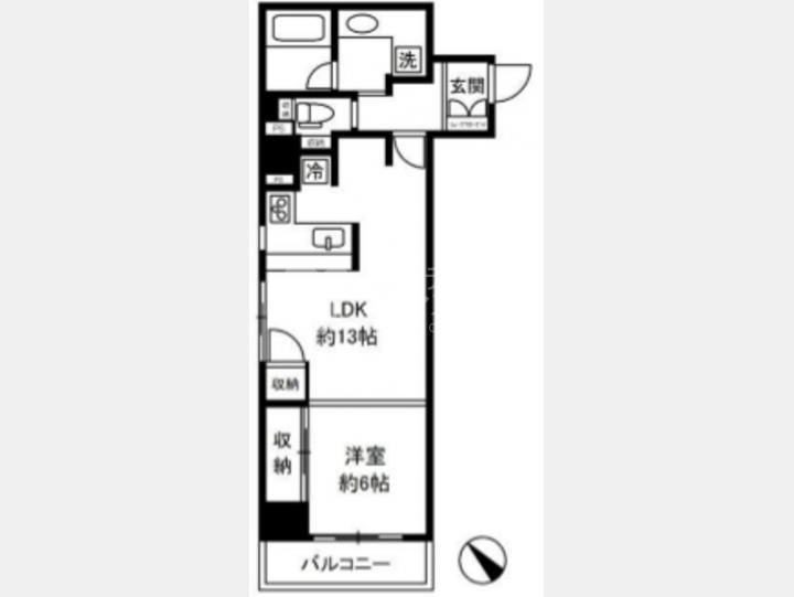 SOHOマンション【デュオ・スカーラ赤坂Ⅱ　603号室】