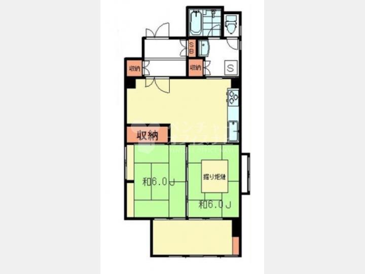 １０２間取り図【スノハラビル】 