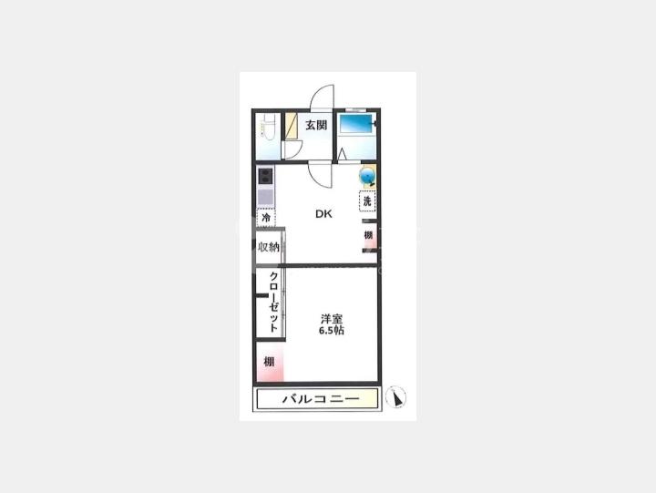 間取り図 【名弘マンション】