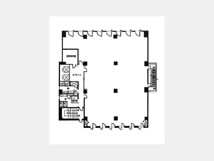 ６F間取り図【西新宿松屋ビル】 