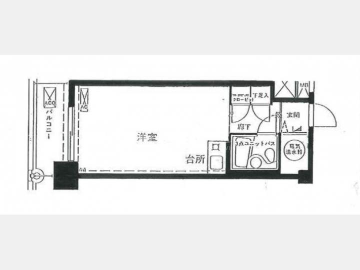 1002間取り図【ライオンズプラザ池袋】