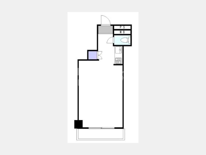 ３０４間取図　【オーベル渋谷】