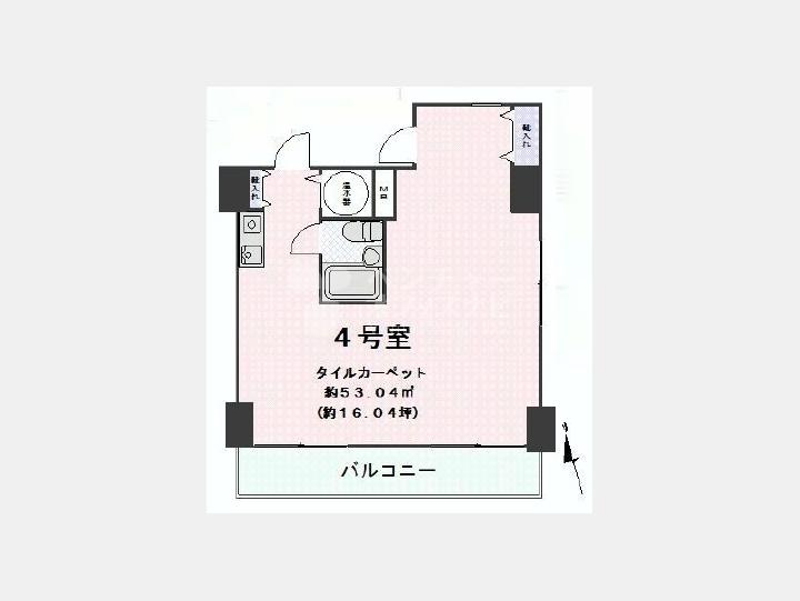 間取り図【築地ハイツ】