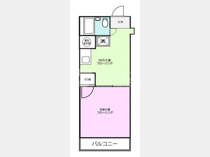 ４１４間取り図【ライオンズマンション西新宿】