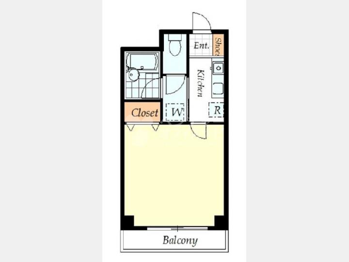 ２０３間取り図【パークテラス参宮橋】