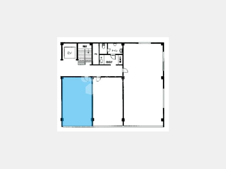 ４階左間取り図【第一銀座ビル】