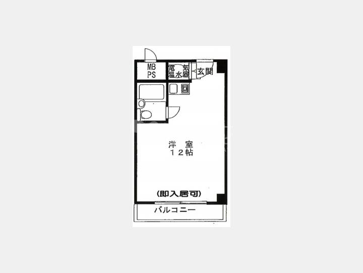 間取図　【新宿御苑前マンション】