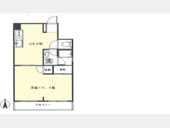 902間取図　【小林ビル】