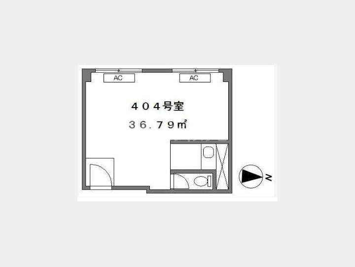 間取図　【新宿Ｑフラットビル】