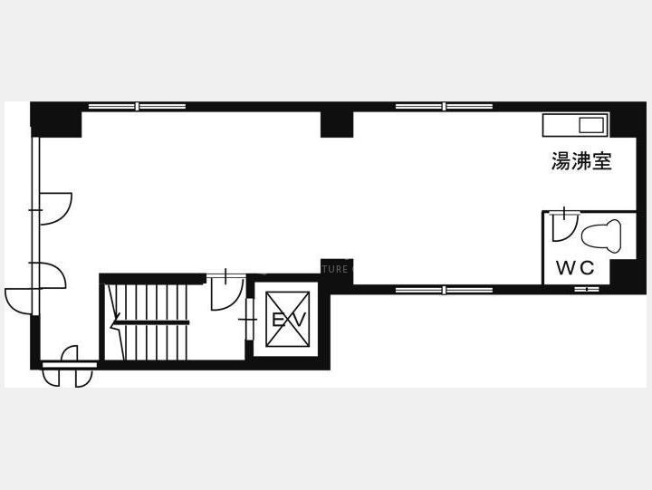 ３F間取り図【喜久ビル】