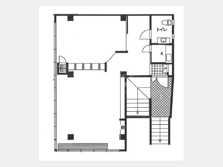 ２F間取り図【Ｆビル】