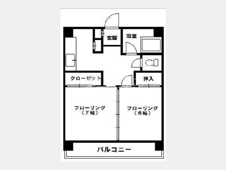 間取図　【中目黒マンション】　