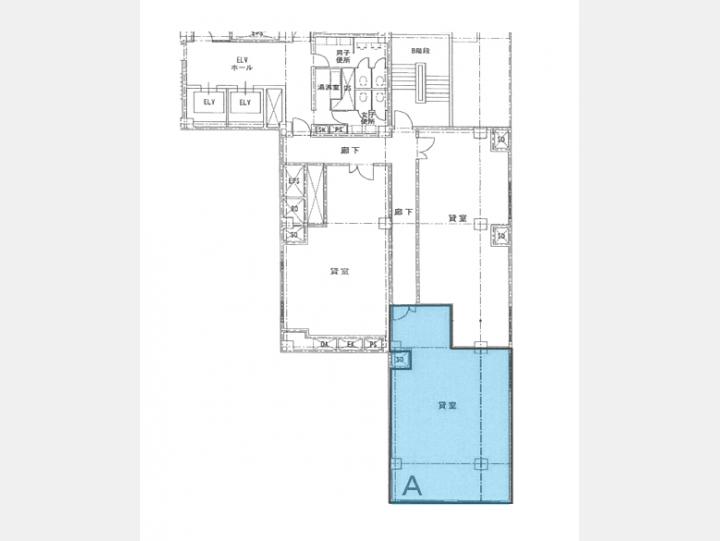 ４A間取り図【新橋アネックス】