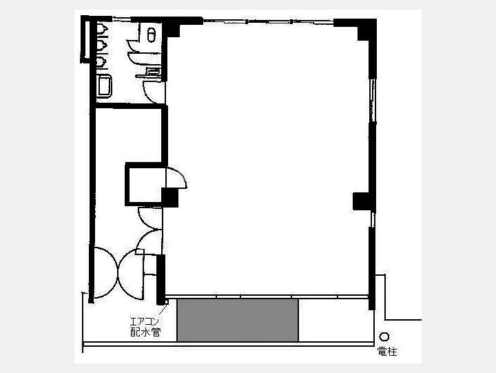 １F間取り図【印章会館】
